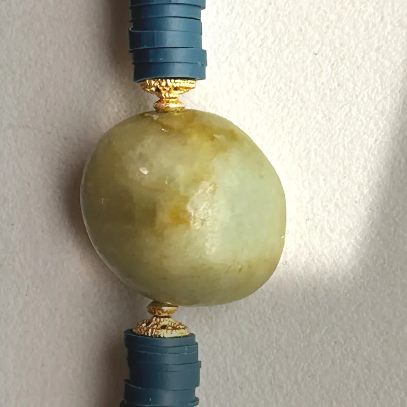 ZANJICHUANQI Bracelets White Jade/Pale Greenish White Jade Unisex-1
