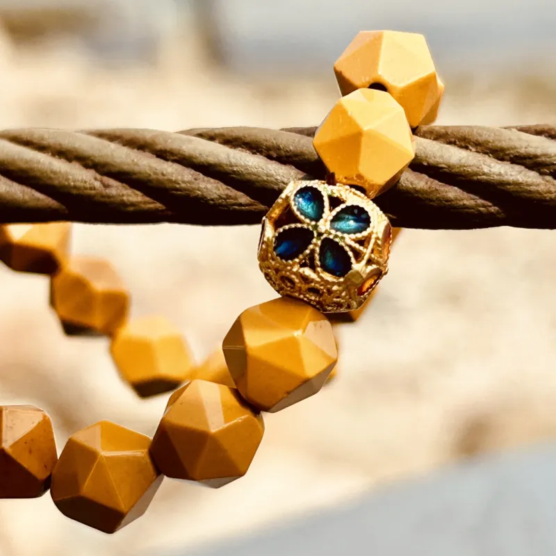 ZANJICHUANQI Rough Stone Bracelets Unisex-5