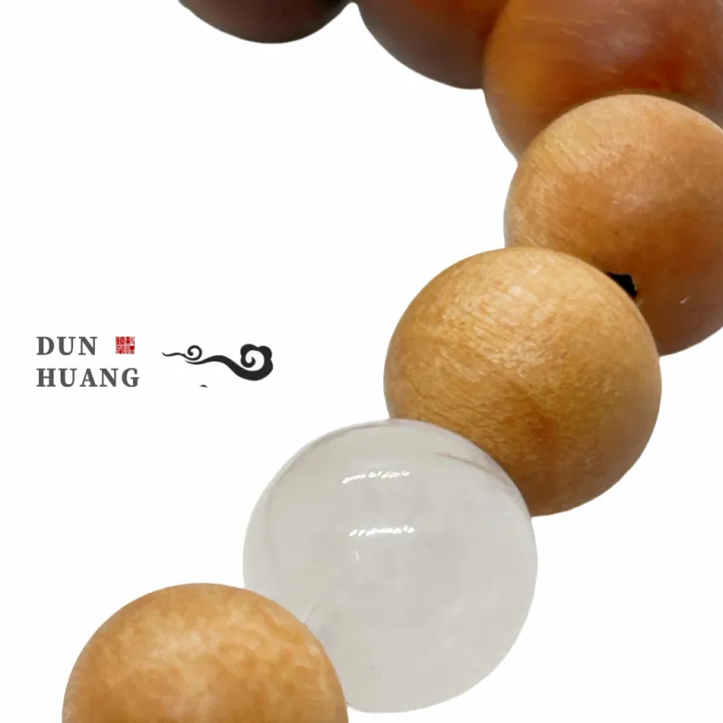 ZANJICHUANQI Sandalwood Wooden Bracelets Unisex-3