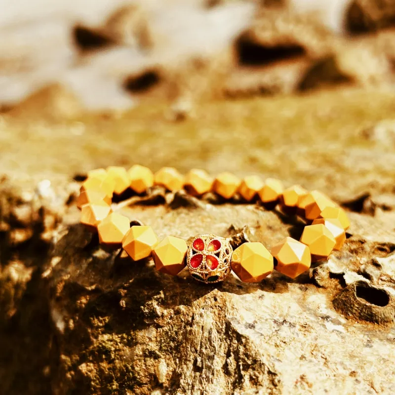 ZANJICHUANQI Rough Stone Bracelets Unisex-4