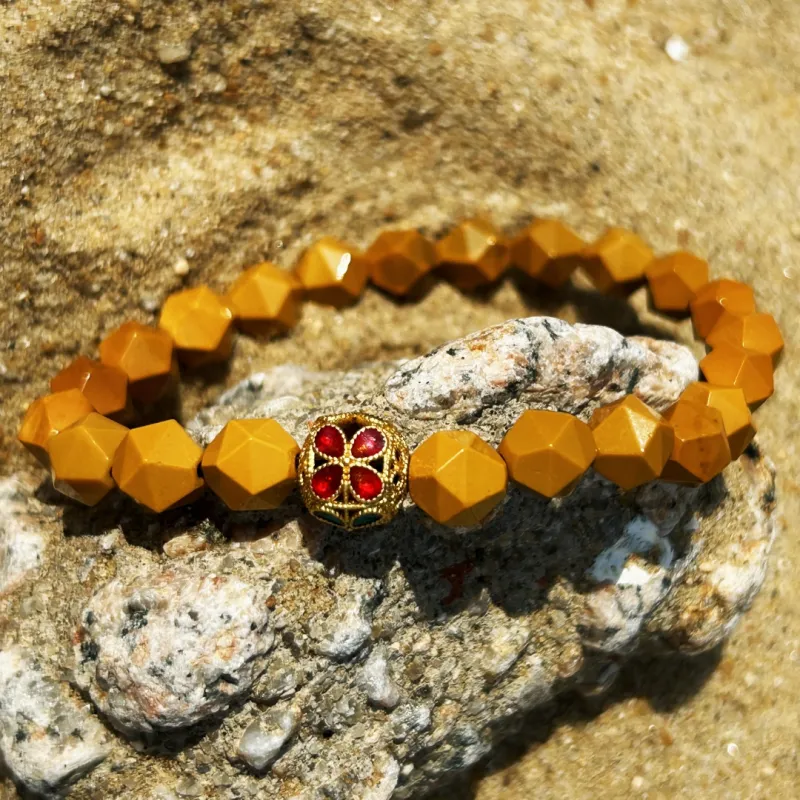 ZANJICHUANQI Rough Stone Bracelets Unisex-6
