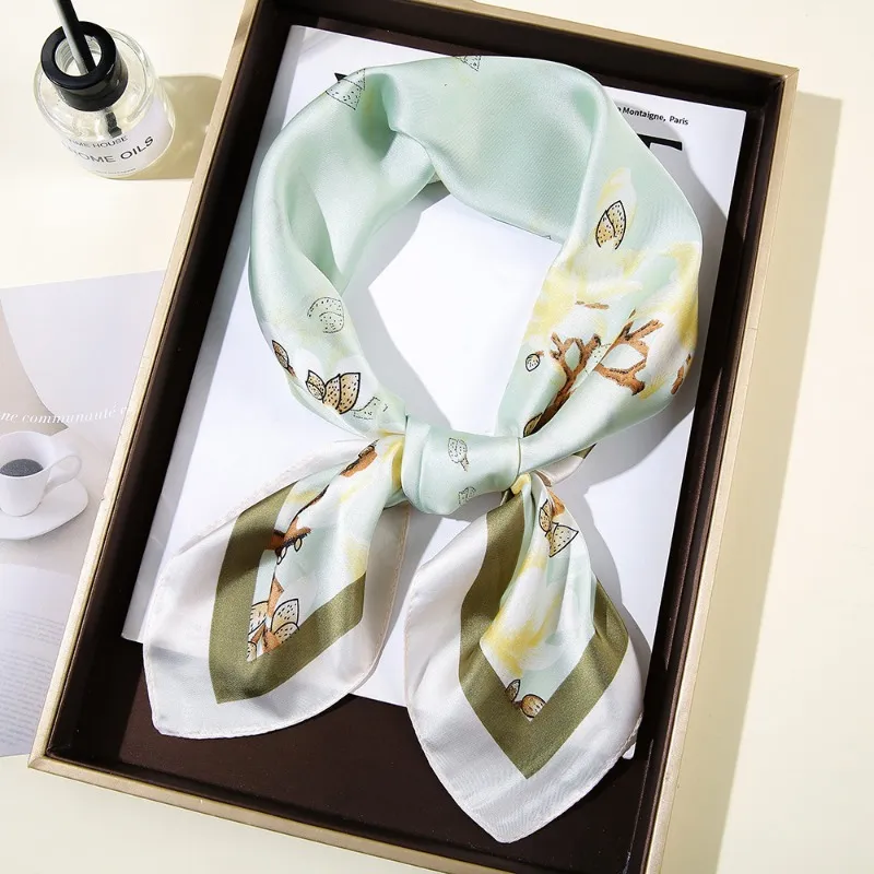 Zhuo Guang Silk Scarves Women's-7