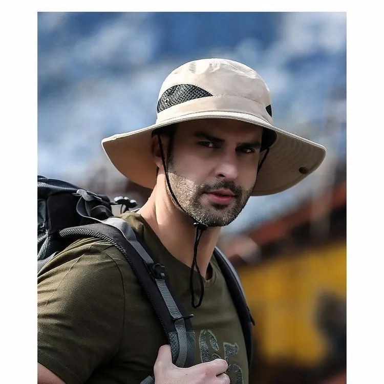 Zhuo Guang Polyester Bucket Hats Unisex-13
