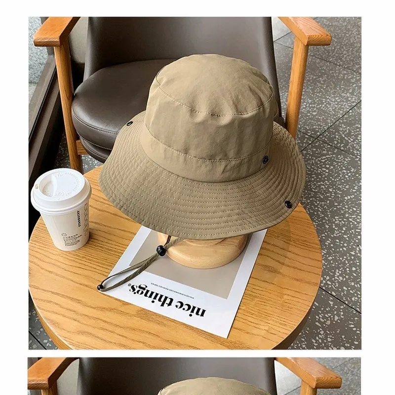 Zhuo Guang Polyester Bucket Hats Unisex-10