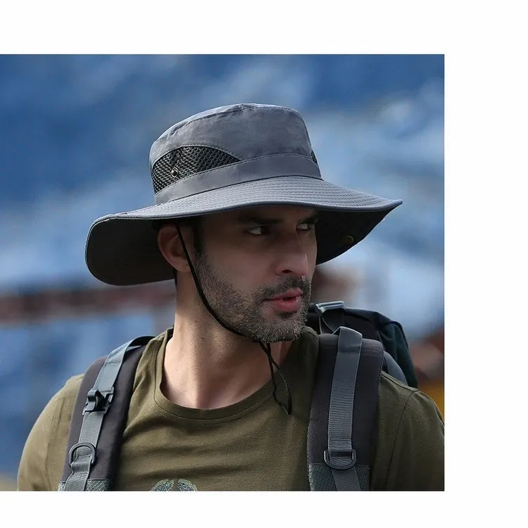Zhuo Guang Polyester Bucket Hats Unisex-12