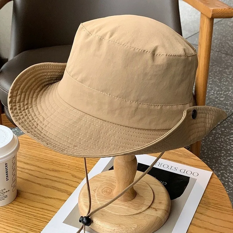 Zhuo Guang Polyester Bucket Hats Unisex-16