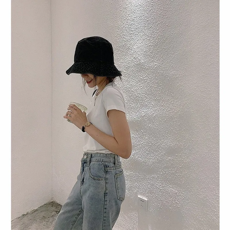 Zhuo Guang Cotton Bucket Hats Unisex-7