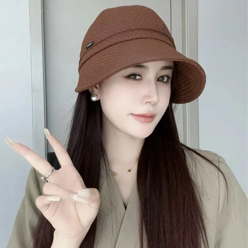 Zhuo Guang Polyester Bucket Hats Women's-6