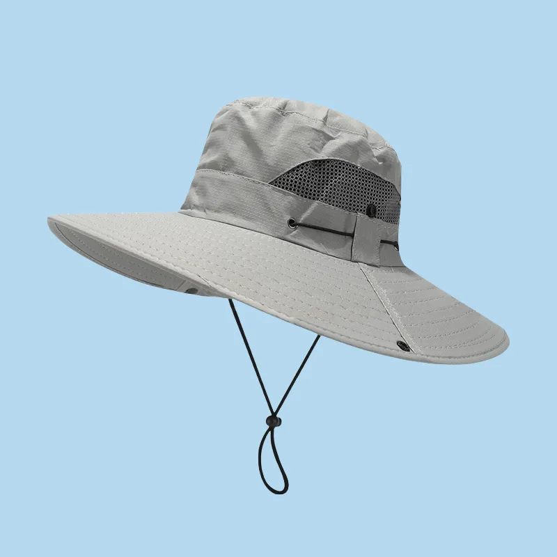 Zhuo Guang Polyester Bucket Hats Unisex-11
