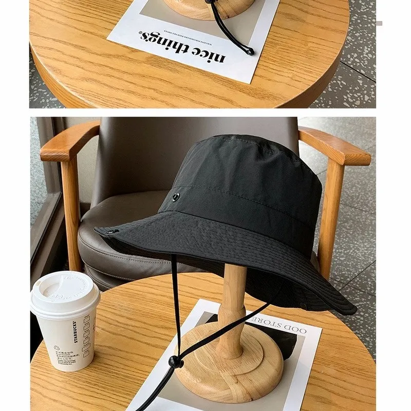 Zhuo Guang Polyester Bucket Hats Unisex-2