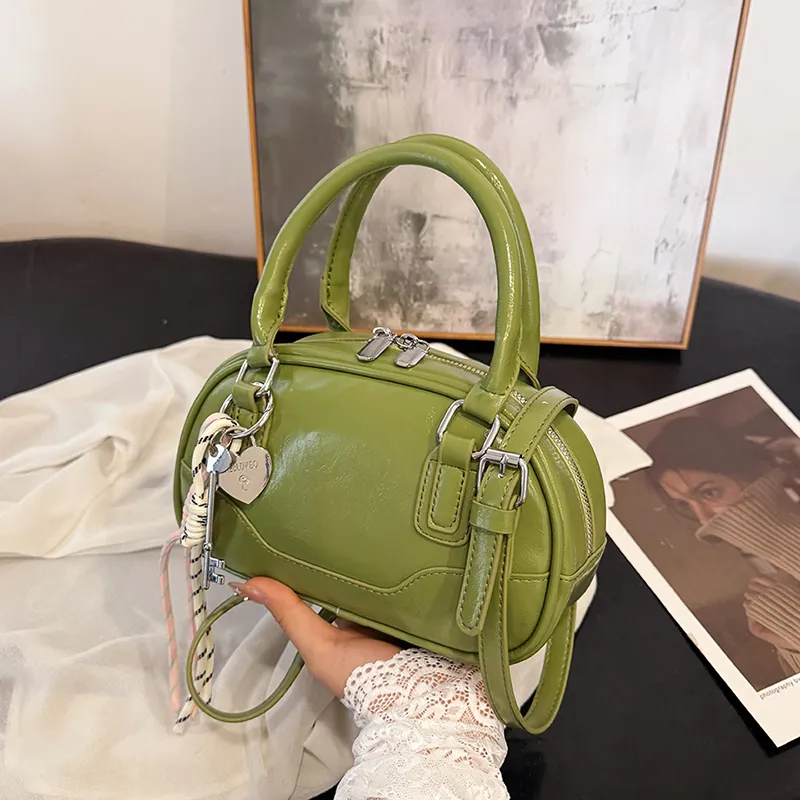 Meow In The Grass PU Handbag Women's Multicolor-22