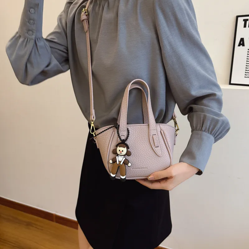 Meow In The Grass PU Handbag Women's Multicolor-17