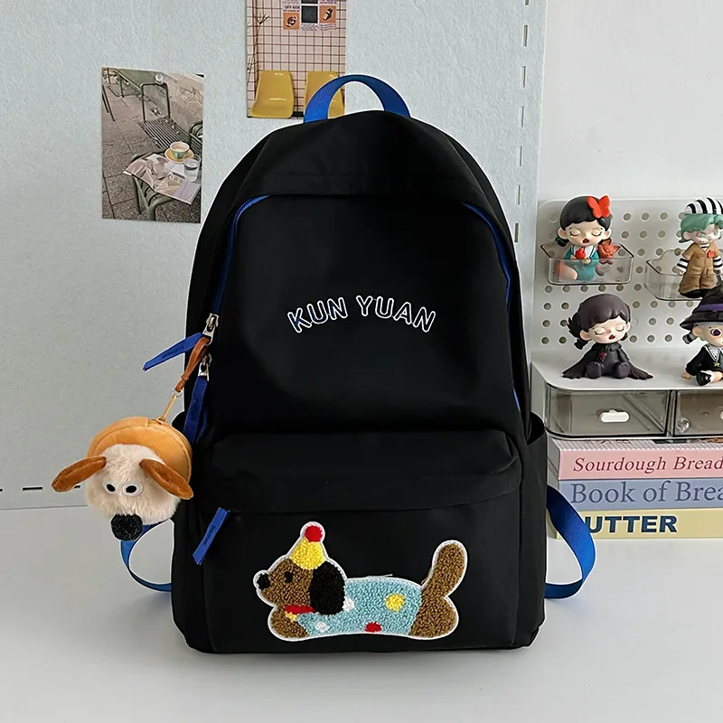 Meow In The Grass Nylon Backpack Regular Unisex Multicolor-18