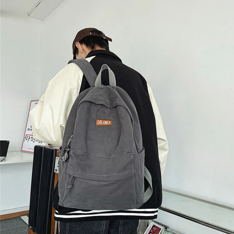 Meow In The Grass Canvas Bag Backpack-17