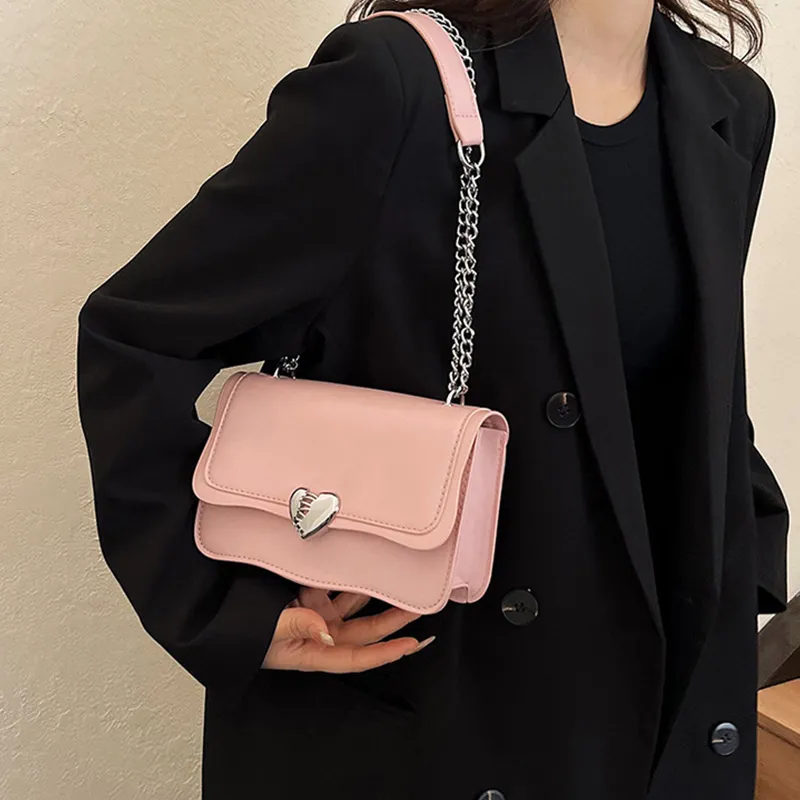 Meow In The Grass PU Small Square Bag, Shoulder Bag, Crossbody Bag Regular Women's White/Pink/Silver/Black-2