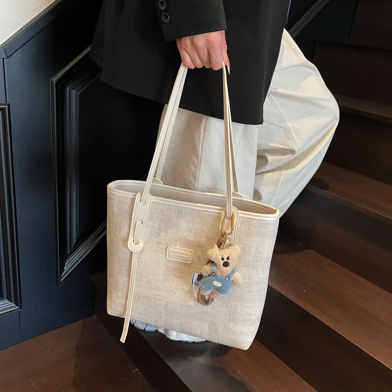 Meow In The Grass PU Tote Bag, Shopping Bag, Shoulder Bag Women's Multicolor-9