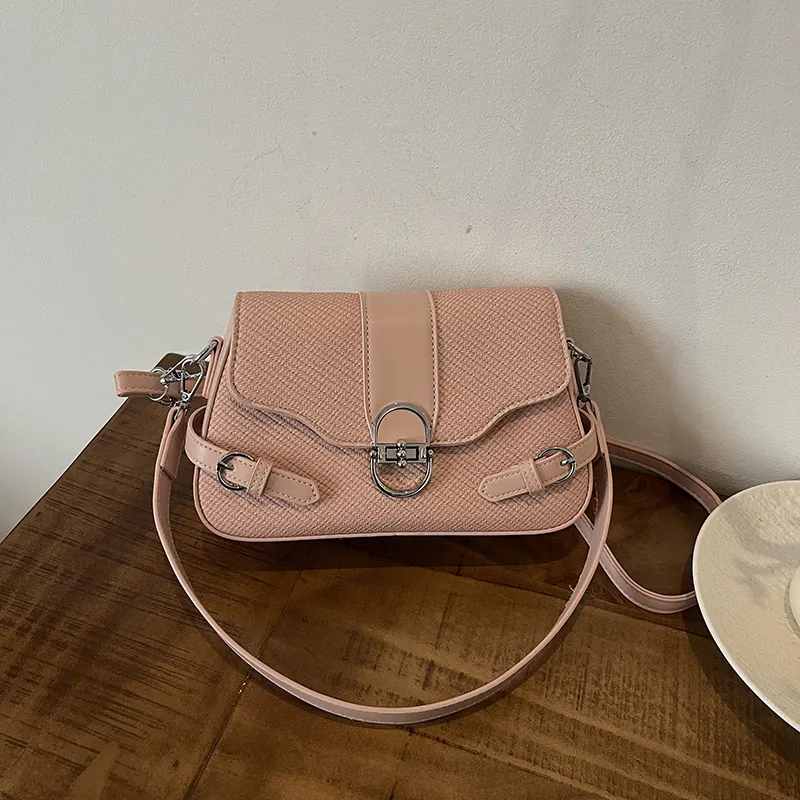 Meow In The Grass PU Crossbody Bag Shoulder Bag Regular Women's Multicolor-25