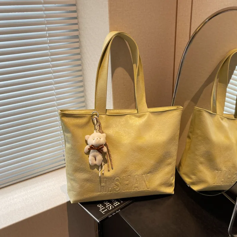 Meow In The Grass PU Tote Bag, Shoulder Bag Women's-22