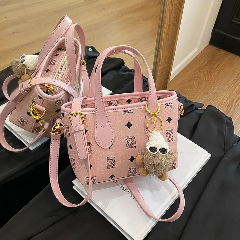 Meow In The Grass PU Handbag Women's Multicolor-12