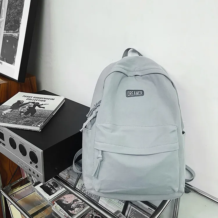 Meow In The Grass Canvas Bag Backpack-12