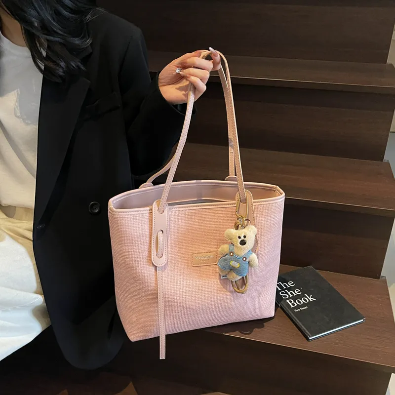 Meow In The Grass PU Tote Bag, Shopping Bag, Shoulder Bag Women's Multicolor-13