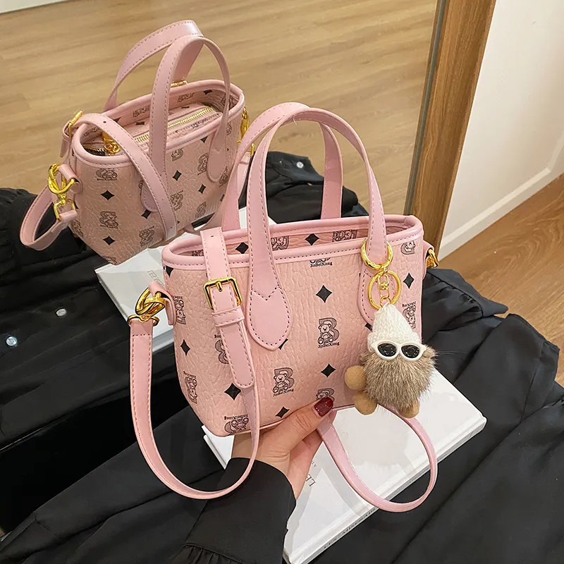 Meow In The Grass PU Handbag Women's Multicolor-11