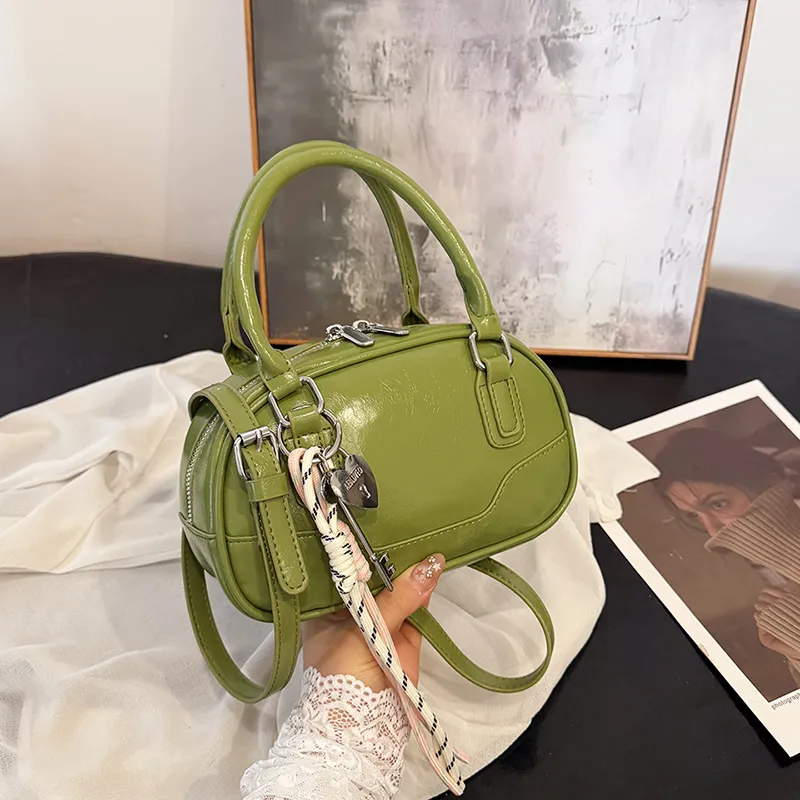 Meow In The Grass PU Handbag Women's Multicolor-21