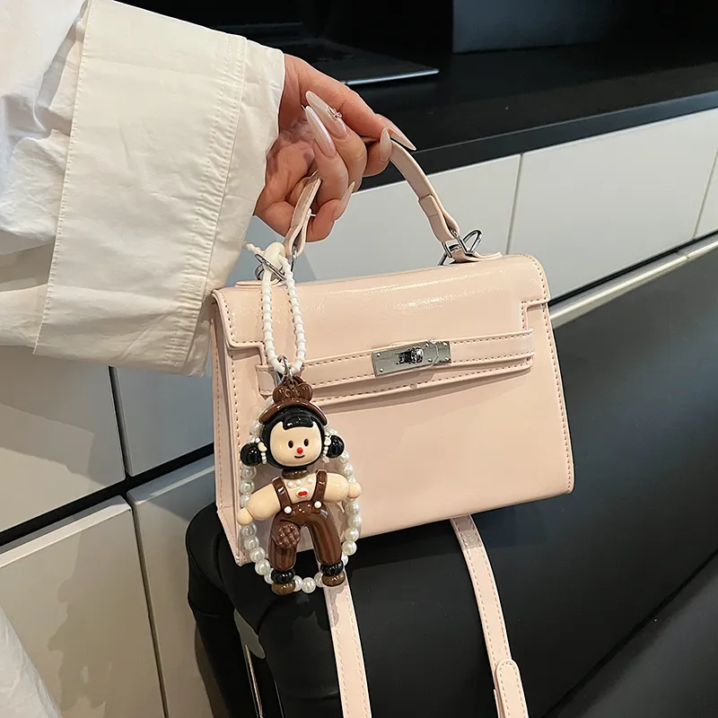 Meow In The Grass PU Handbag Women's Multicolor-15