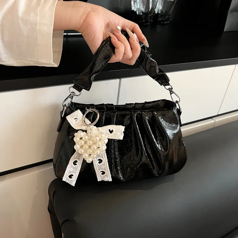 Meow In The Grass PU Handbag, Shoulder Bag Women's White/Silver/Blue/Yellow/Pink/Black-29