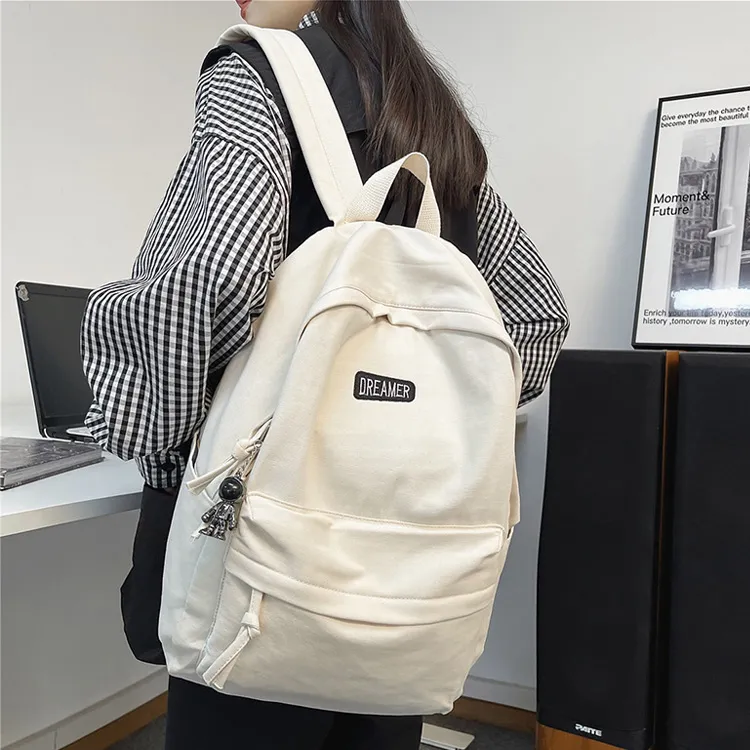 Meow In The Grass Canvas Bag Backpack-10