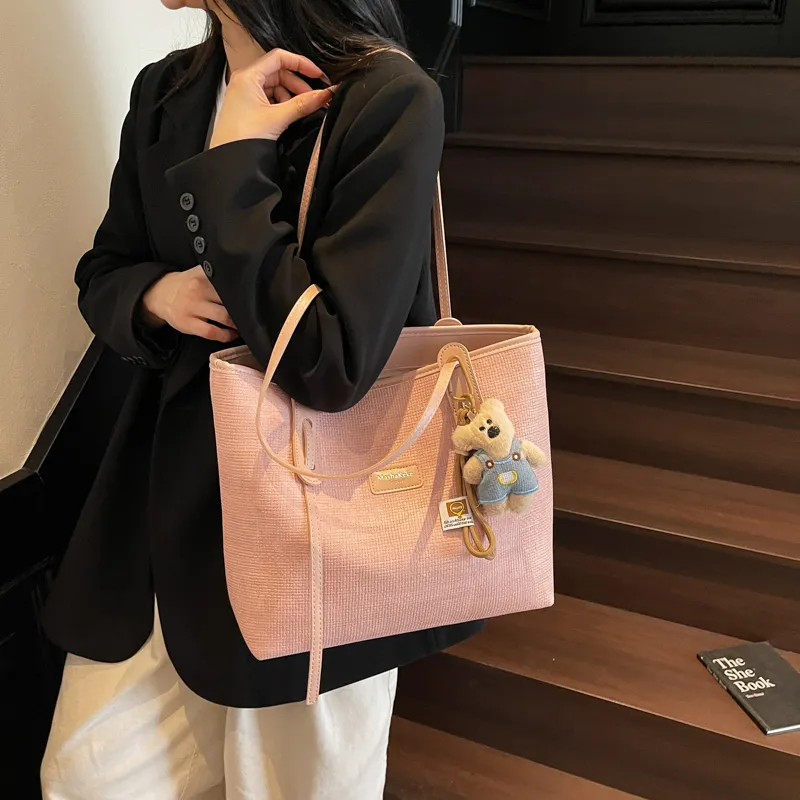 Meow In The Grass PU Tote Bag, Shopping Bag, Shoulder Bag Women's Multicolor-14