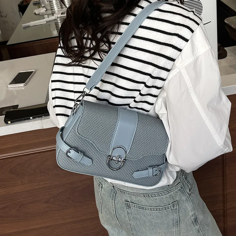 Meow In The Grass PU Crossbody Bag Shoulder Bag Regular Women's Multicolor-19