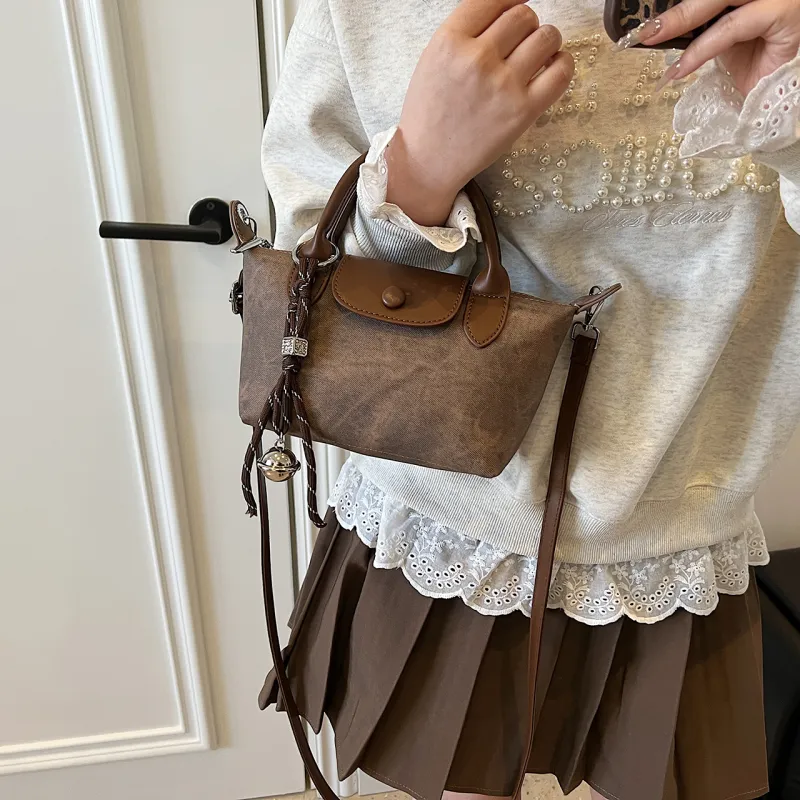 Meow In The Grass PU Shoulder Bag, Crossbody Bag, Handbag Women's Ecru/Coffee/Blue/Pink/Black/Khaki-8