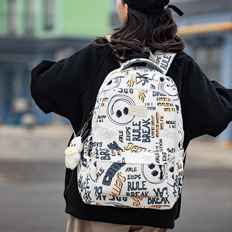 Meow in the grass Backpacks-4