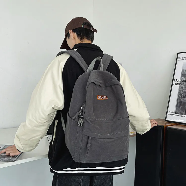 Meow In The Grass Canvas Bag Backpack-14
