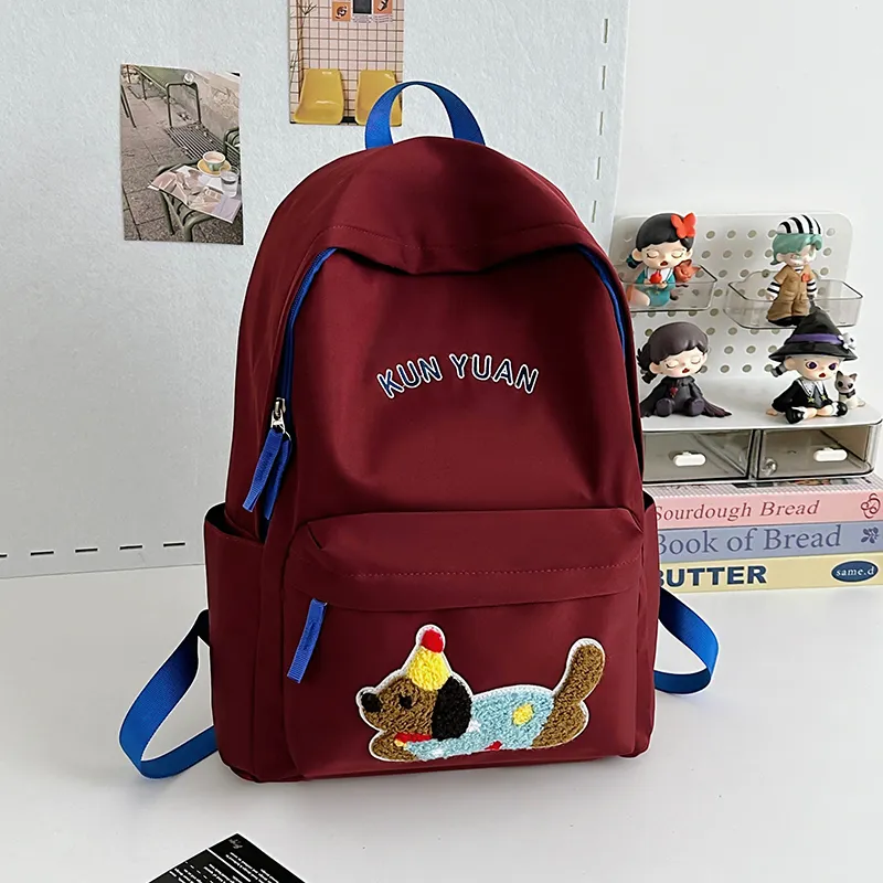 Meow In The Grass Nylon Backpack Regular Unisex Multicolor-13
