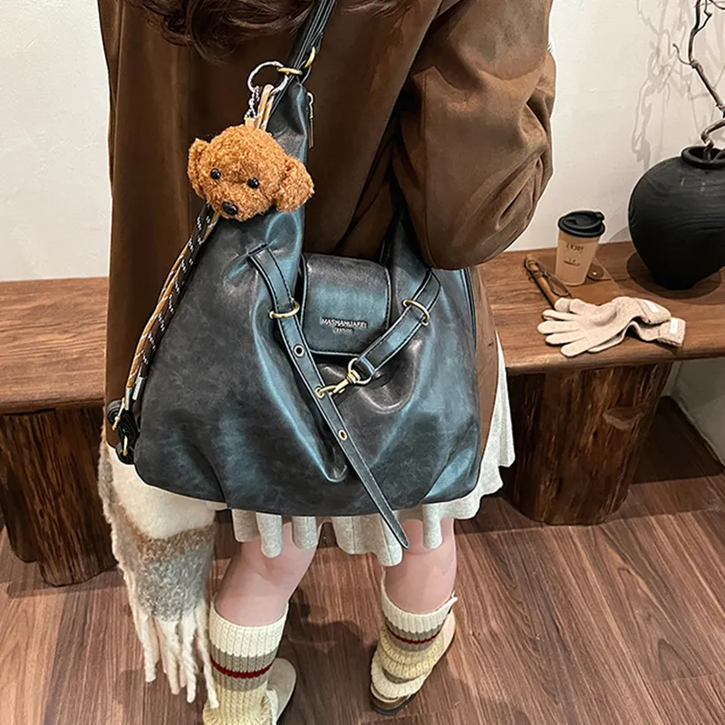 Meow In The Grass Nylon Tote Bag, Shopping Bag, Double Shoulder, Triple Purpose, Single Shoulder Bag Women's Multicolor-9