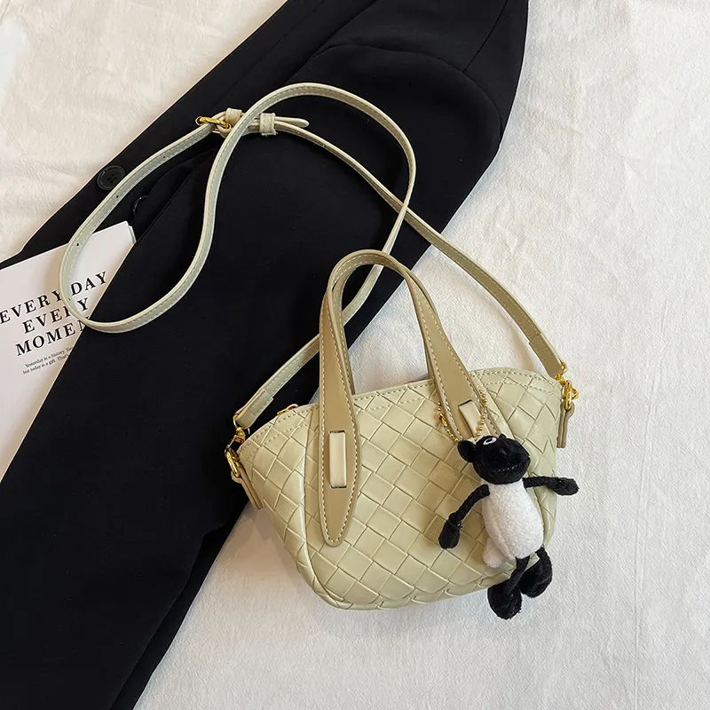 Meow In The Grass PU Handbag Women's Multicolor-7