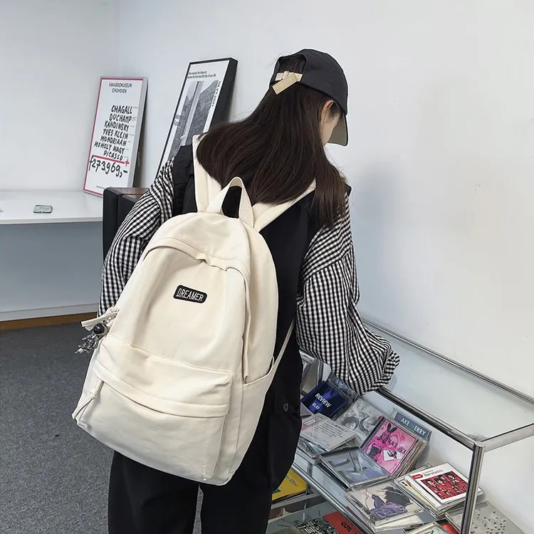 Meow In The Grass Canvas Bag Backpack-9
