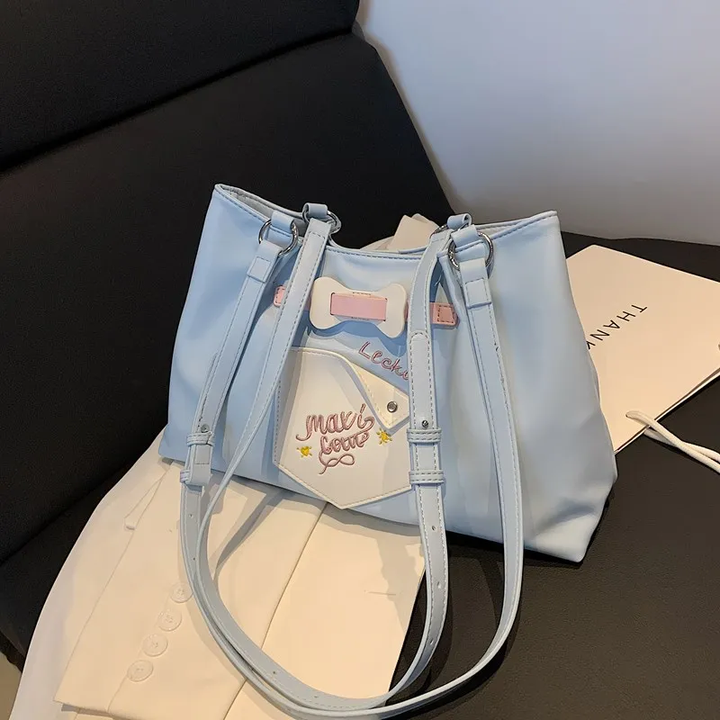 Meow In The Grass PU Shoulder Bag Women's Multicolor-11