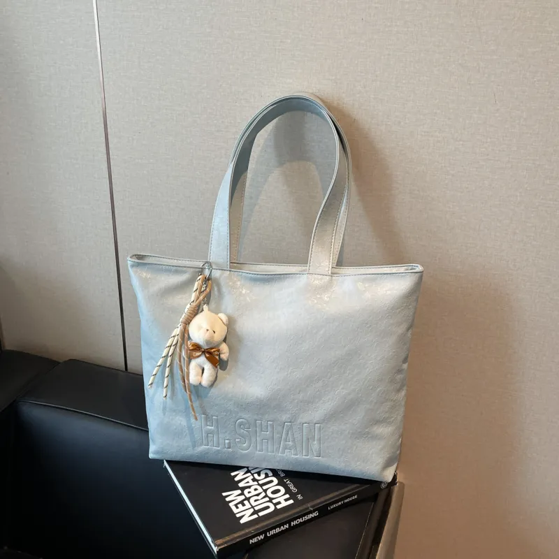 Meow In The Grass PU Tote Bag, Shoulder Bag Women's-13