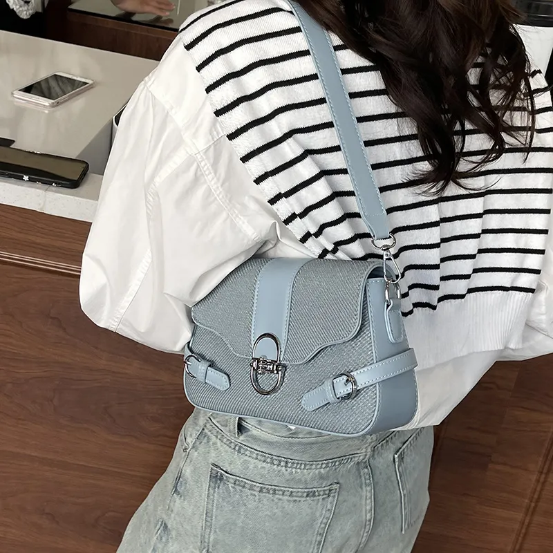 Meow In The Grass PU Crossbody Bag Shoulder Bag Regular Women's Multicolor-23