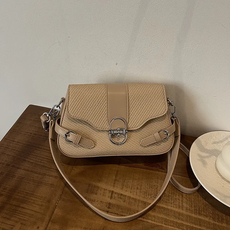 Meow In The Grass PU Crossbody Bag Shoulder Bag Regular Women's Multicolor-14