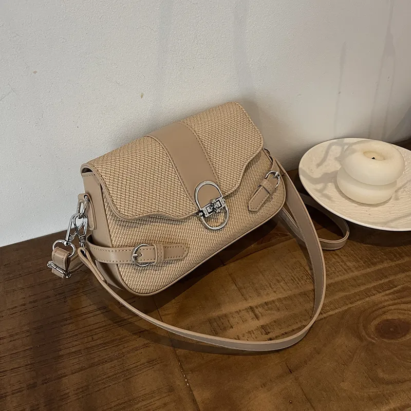 Meow In The Grass PU Crossbody Bag Shoulder Bag Regular Women's Multicolor-15