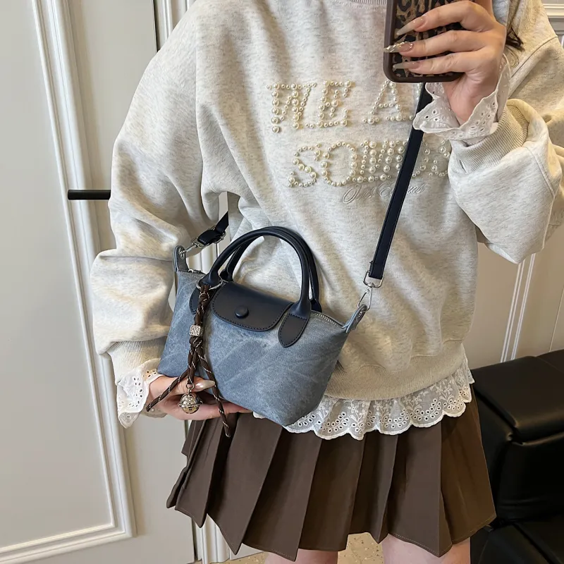 Meow In The Grass PU Shoulder Bag, Crossbody Bag, Handbag Women's Ecru/Coffee/Blue/Pink/Black/Khaki-16