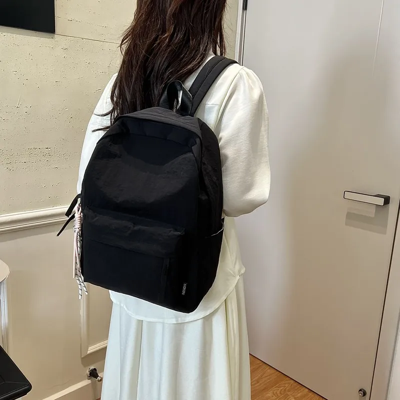 Meow In The Grass Nylon Backpack Regular Unisex Multicolor-5