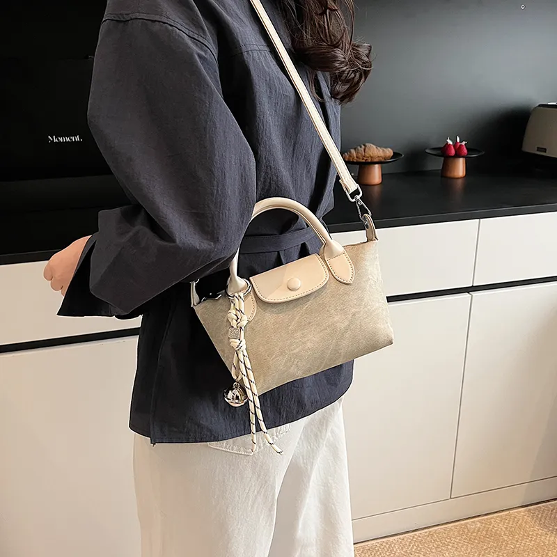 Meow In The Grass PU Shoulder Bag, Crossbody Bag, Handbag Women's Ecru/Coffee/Blue/Pink/Black/Khaki-1