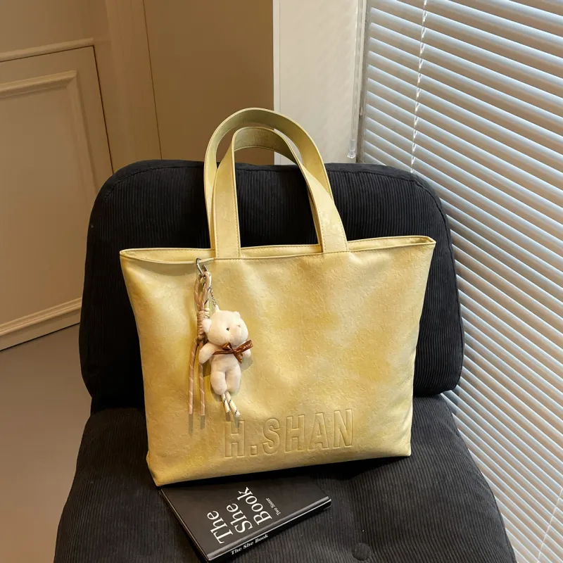 Meow In The Grass PU Tote Bag, Shoulder Bag Women's-21