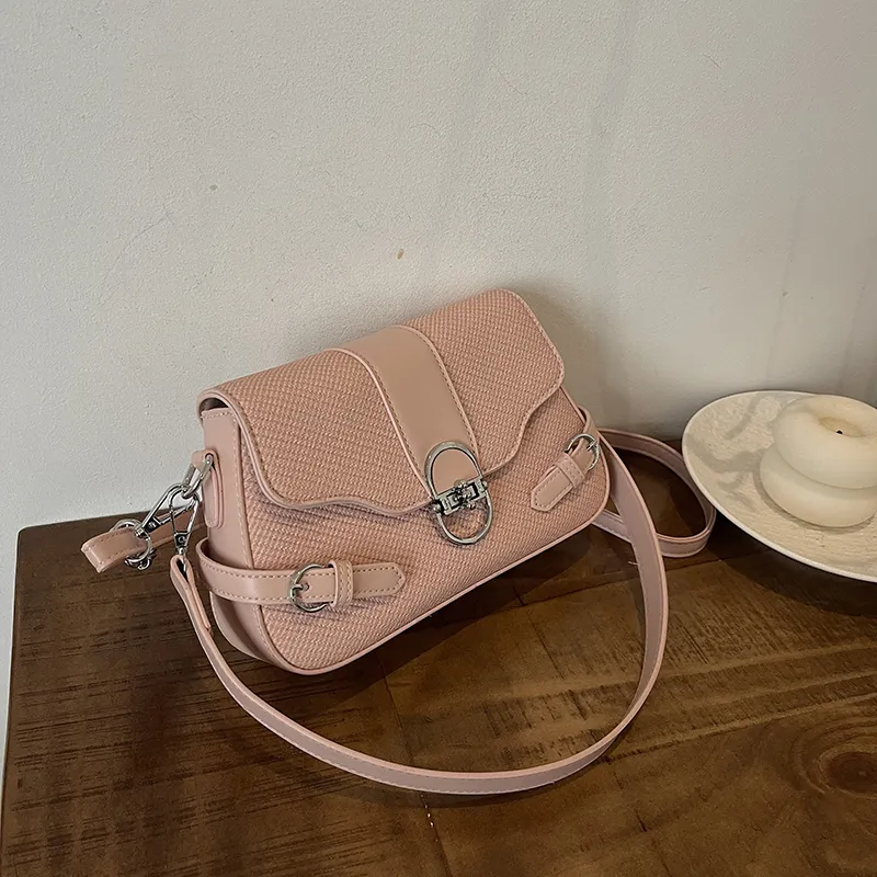Meow In The Grass PU Crossbody Bag Shoulder Bag Regular Women's Multicolor-27