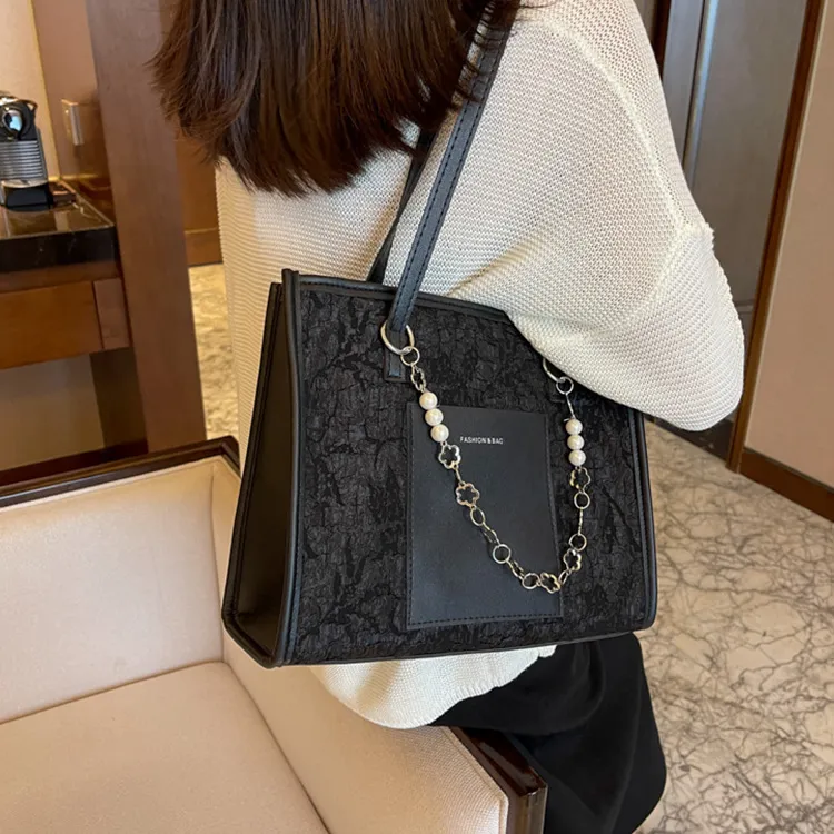 Meow in the grass Shoulder Bags-24